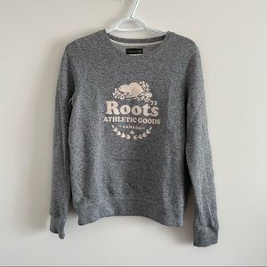 Roots pepper grey sweater